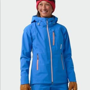STIO Women’s Environ Ski Jacket, Color: Alpine Lake